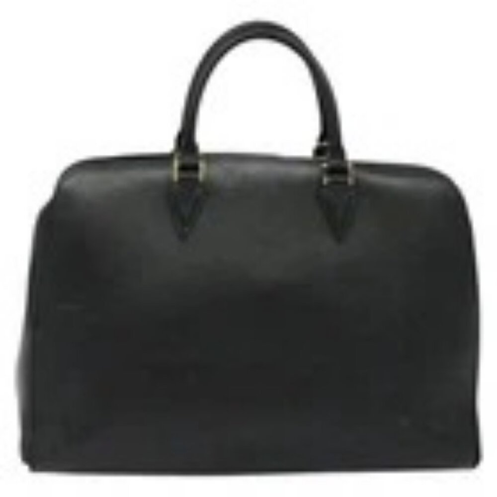 LOUIS VUITTON Epi Sorbonne Business Bag Black M54512 LV Auth 137671